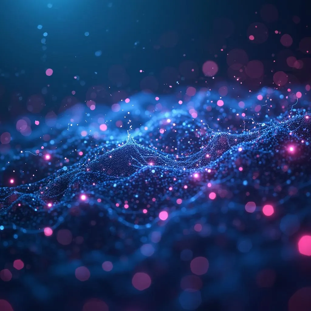 Abstract representation of technological innovation
